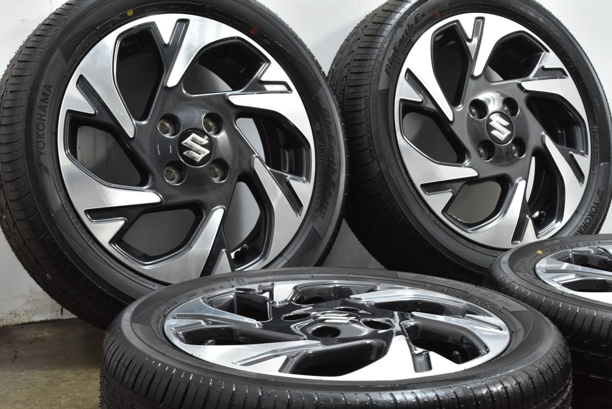 新車外し スズキ MK 94 S スペーシア カスタム 15 in 4 5 J 45 PCD 100 ブルーアースES ES 31 165 55 R 24年 ワゴンR アルト MRワゴン