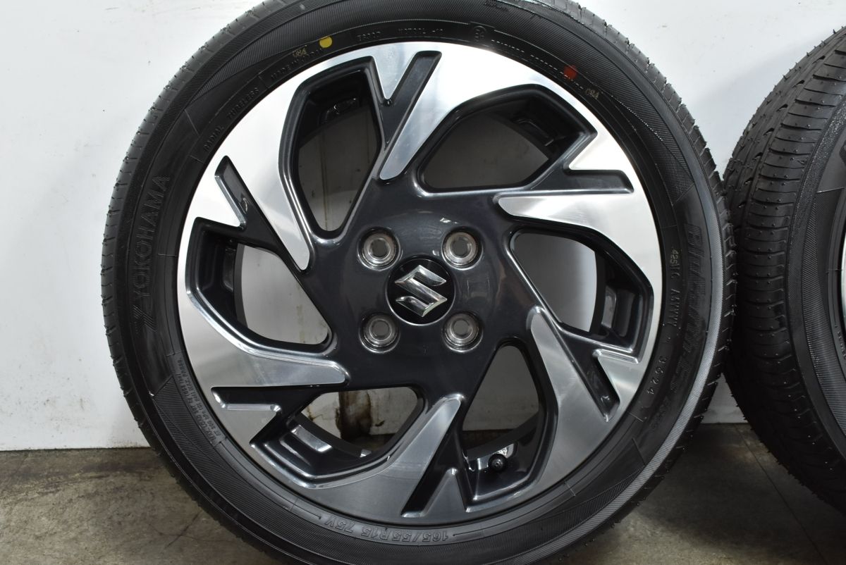 新車外し】スズキ MK94S スペーシア カスタム 純正 15in 4.5J +45