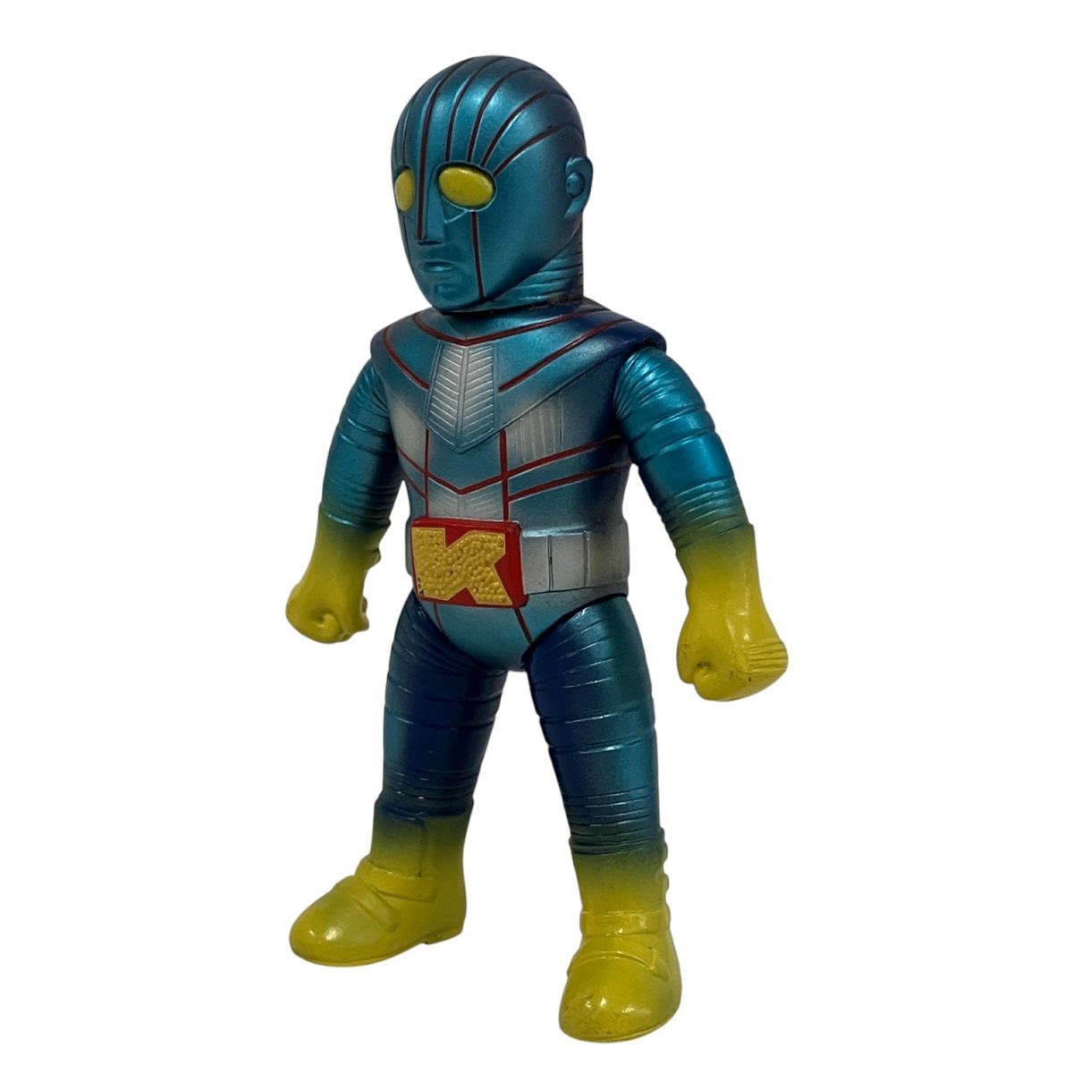 Marmit マーミット ビニパラベビー ロボット刑事K 全長約15cm 黄目