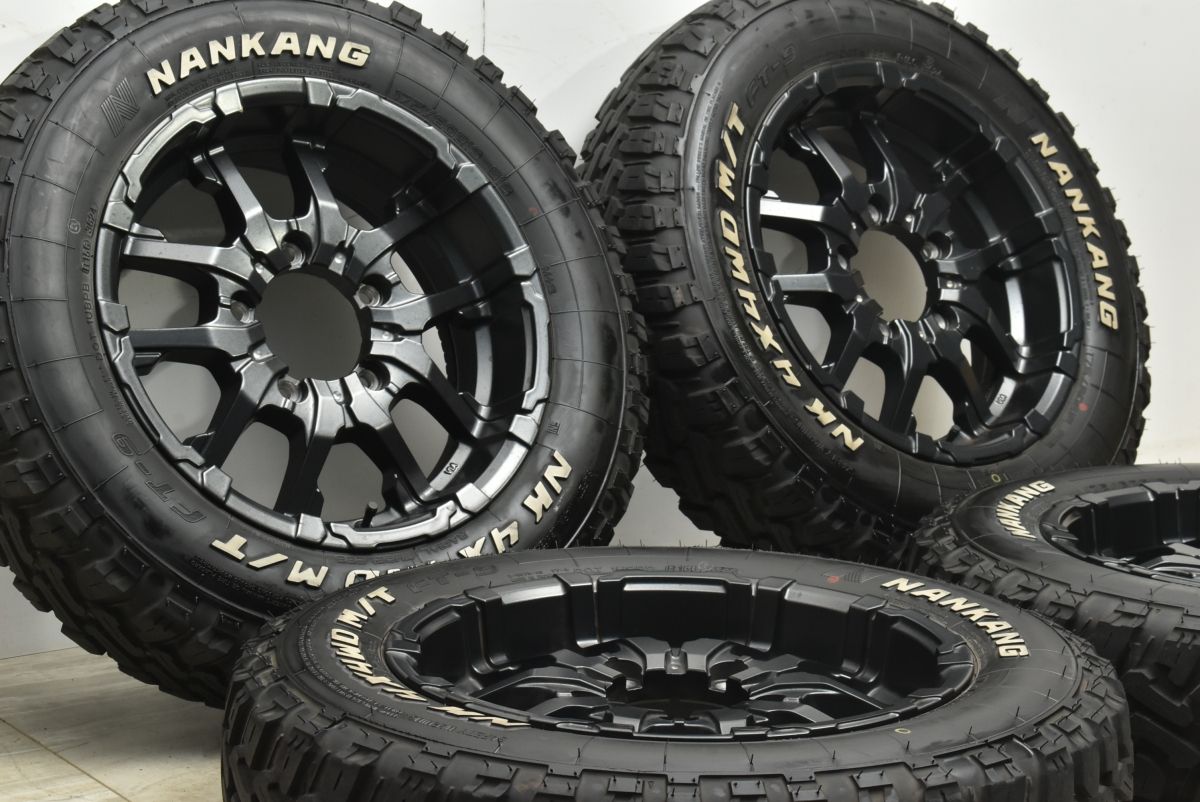 製 バリ溝 ナイトロパワー M 26 クロスファング 16 in 5 J 20 PCD 139 7 ナンカン 175 80 R JB 64 23 ジムニー