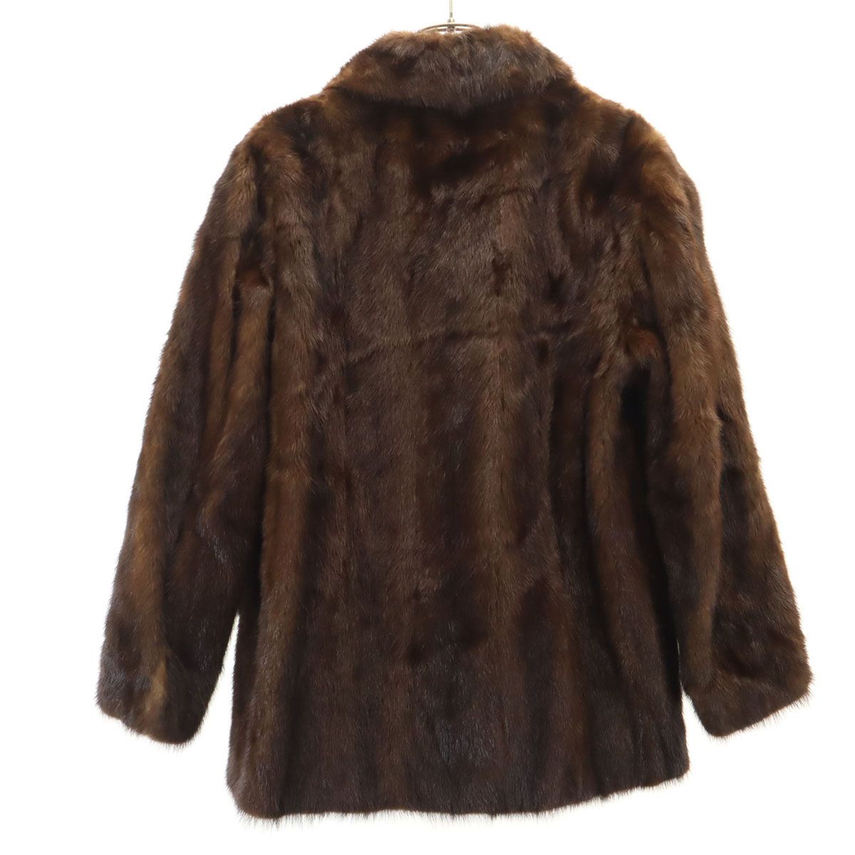 美品 SAGAMINK サガミンク 毛皮 コート ダークブラウン 金タグ SAGA MINK サガミンク 毛皮コート 9 ブラウン レディース 古着 - メルカリ