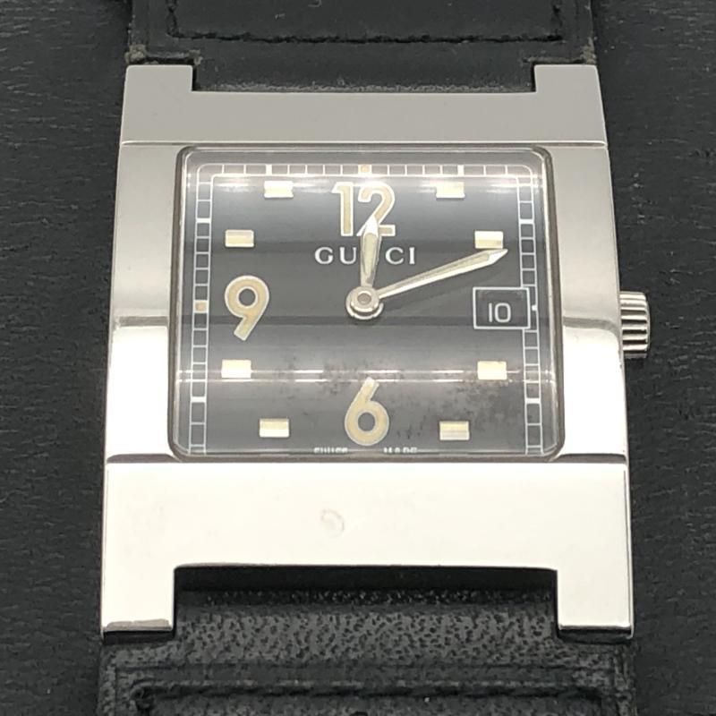 GUCCI 7700 M 腕時計 ブラック グッチ 10