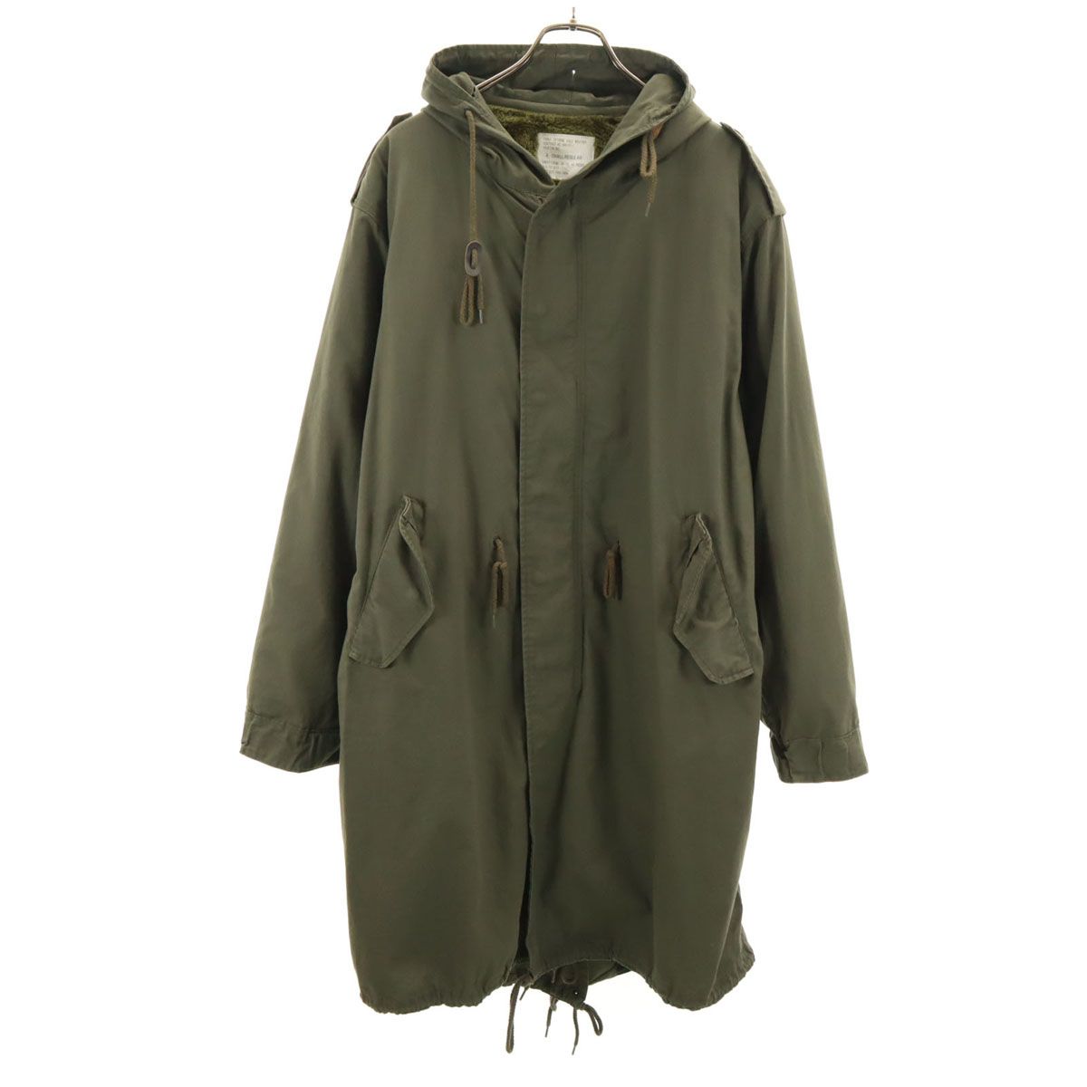 ヒューストンモッズコート　カーキXS HOUSTON ヒューストン ミリタリー モッズコート XS カーキ ライナー