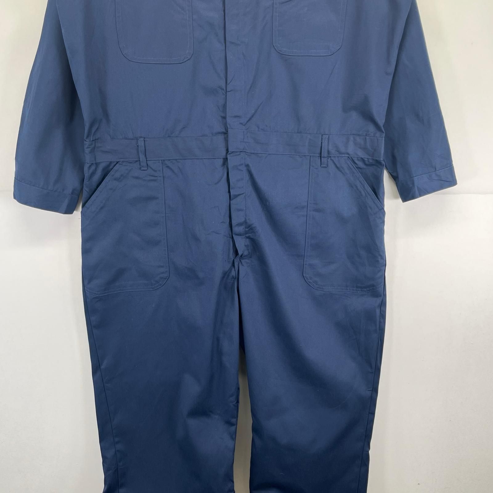 古着 ミリタリー 長袖つなぎ 米軍実物 U.S.NAVY オールインワン ワーク