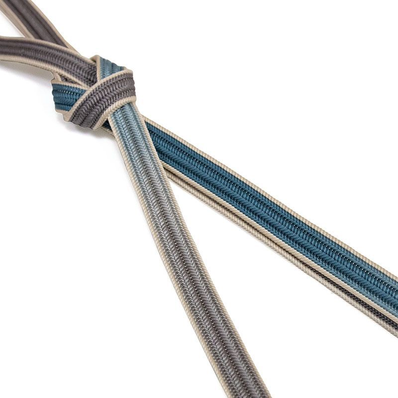 帯締め綾竹組ぼかし撚房 霞色×薄花色