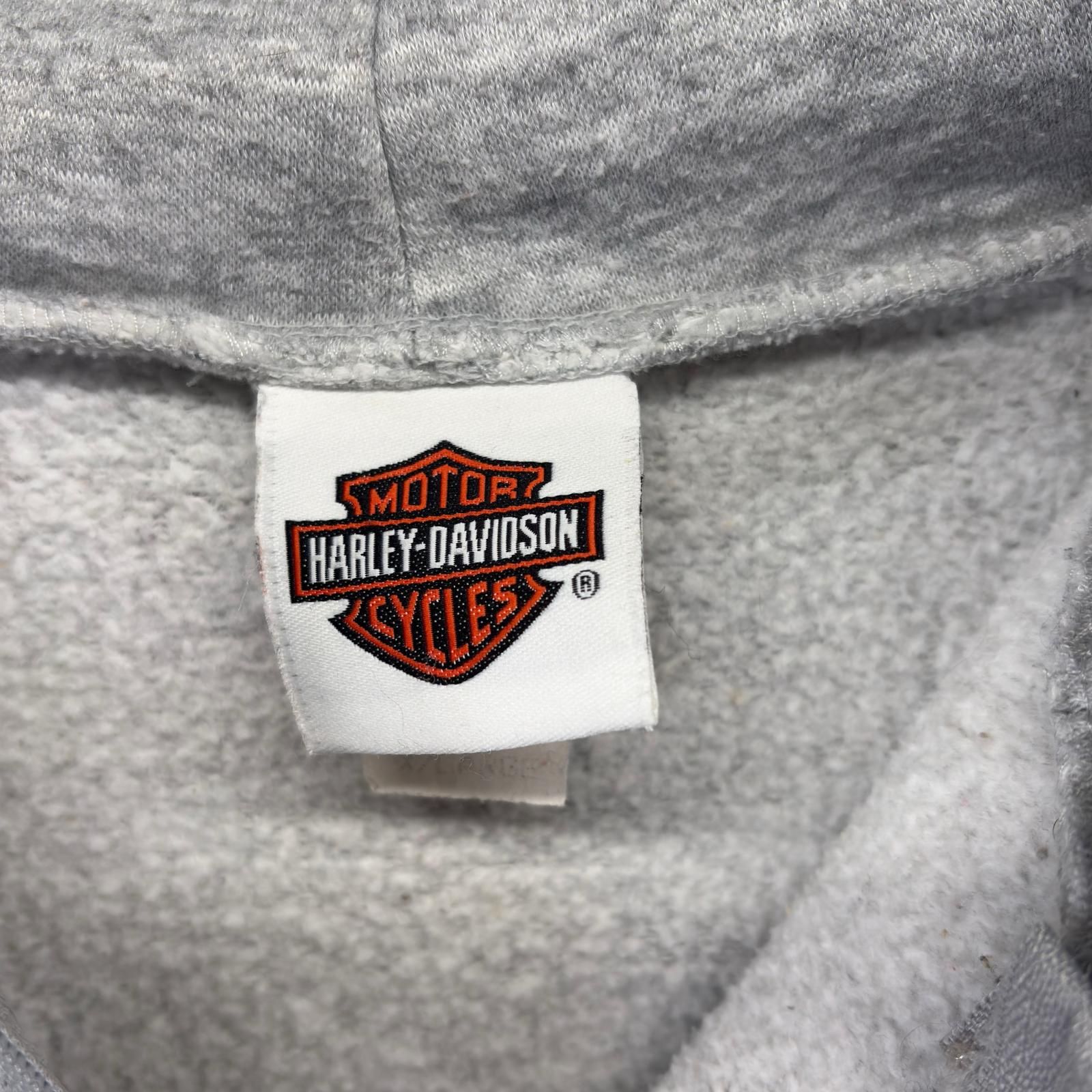古着 ハーレーダビッドソン HARLEY DAVIDSON パーカー 大きいサイズ