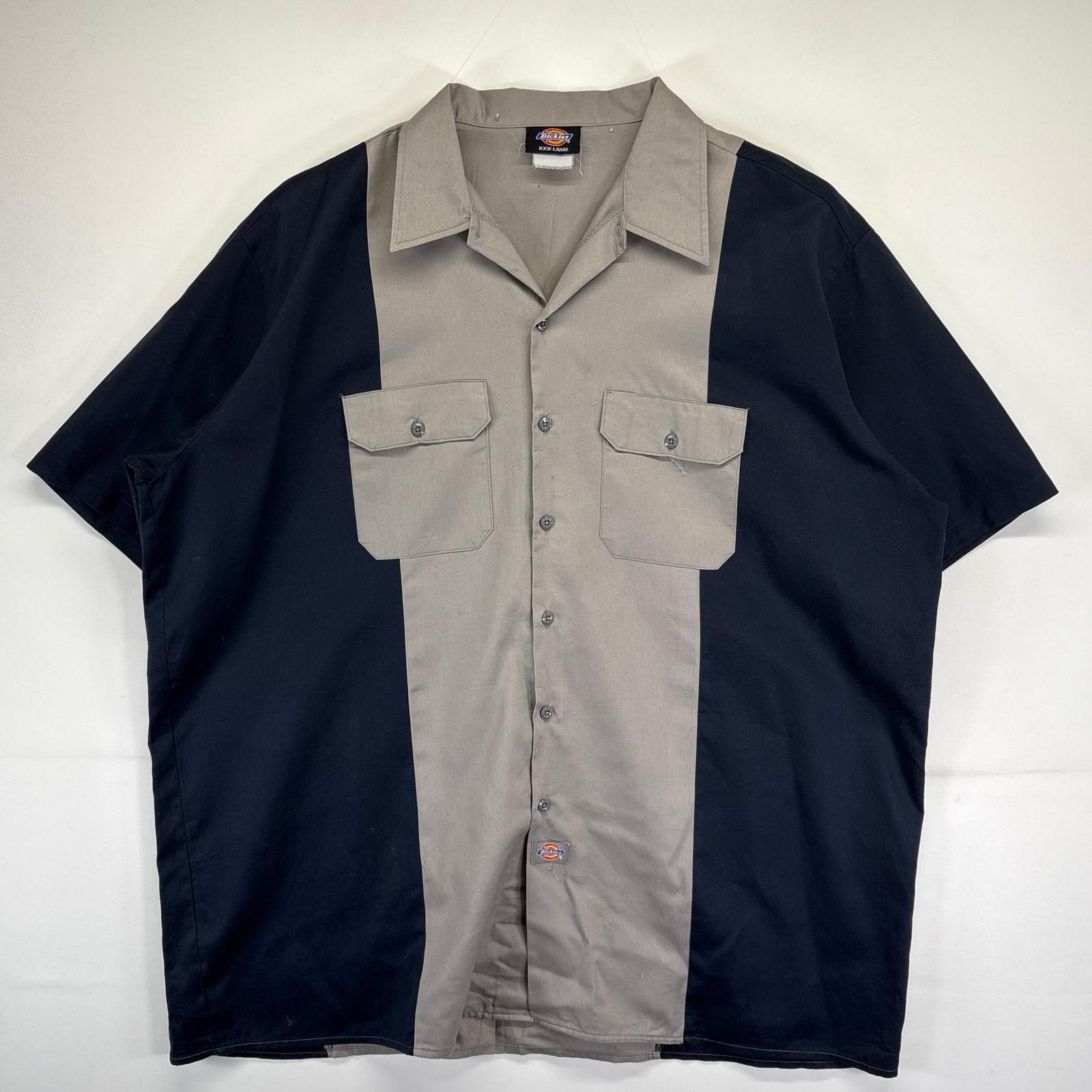 Dickies　ディッキーズ　ワークシャツ　サイズ3XL　デカロゴ　希少　古着 Dickies ディッキーズ ワークシャツ サイズ3XL デカロゴ 希少 古着