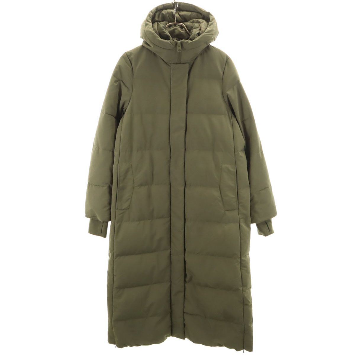ZARA ザラ ダウンコート S カーキ レディース 古着 - メルカリ