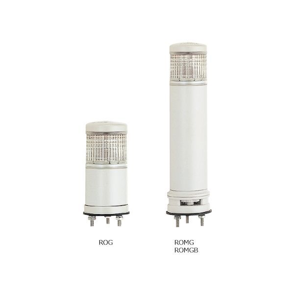 7営業日以内発送 シュナイダーエレクトリック ROG-24-4 RYGB ﾚｲﾝﾎﾞｰﾗｲﾄ 一灯多色ＬＥＤ表示灯赤黄緑青 販売不可