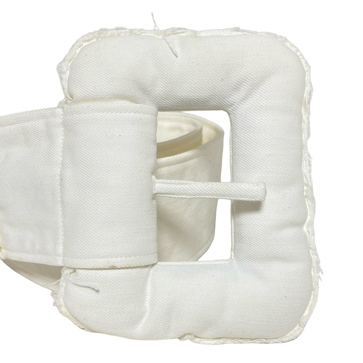 白 ビッグバックル