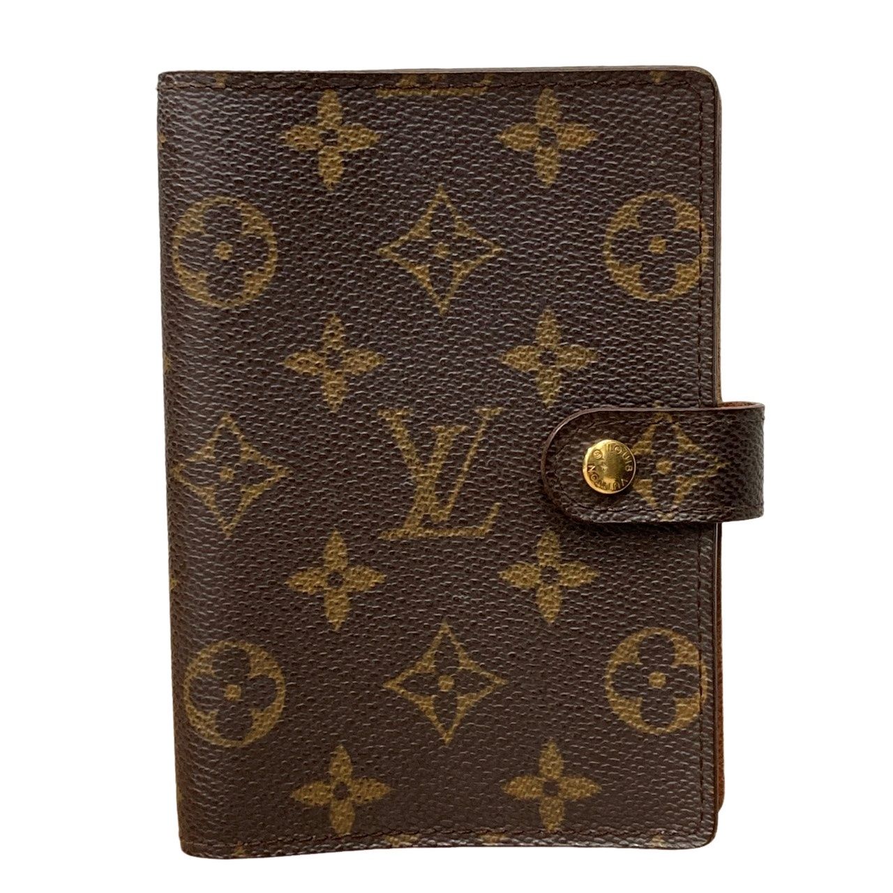 LOUIS VUITTON ルイヴィトン アジェンダ PM R 20005 ブラウン モノグラム 手帳カバー ユニセックス