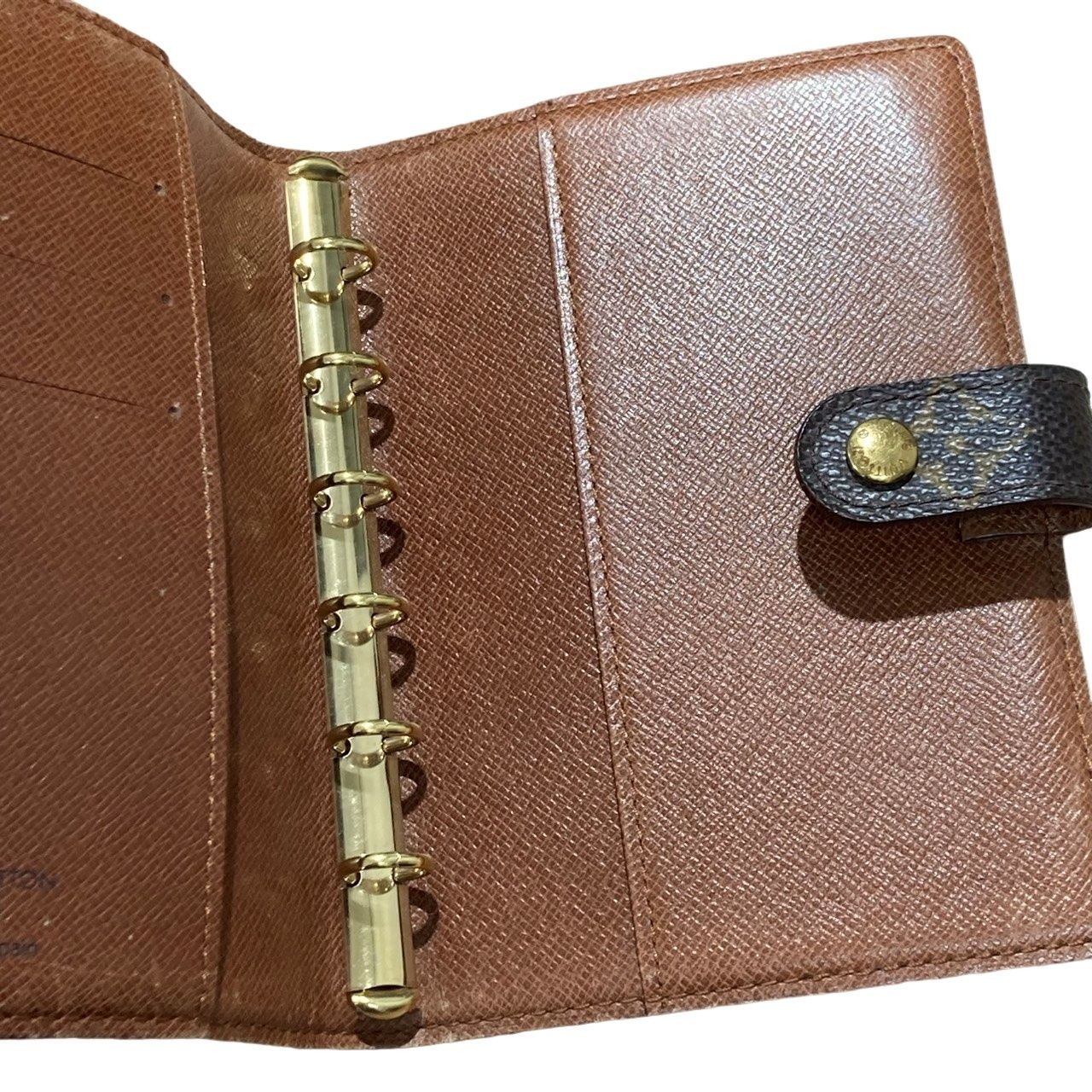  LOUIS VUITTON ルイヴィトン アジェンダ PM R 20005 ブラウン モノグラム 手帳カバー ユニセックス 手帳カバー 手帳 日記 家計簿