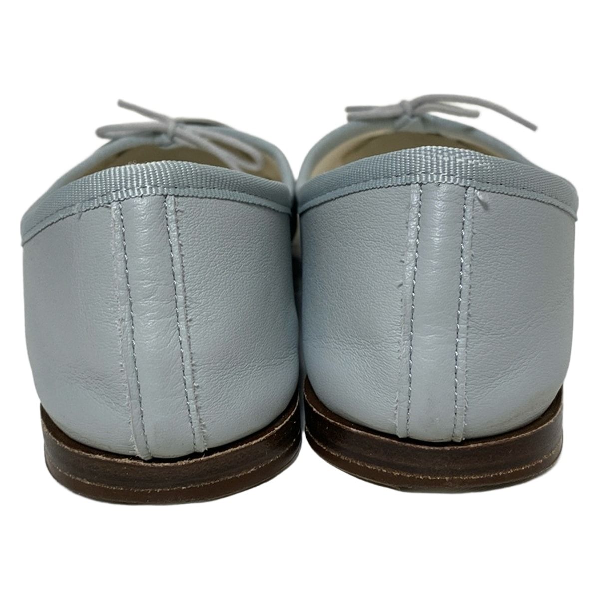 repetto(レペット) フラットシューズ 35 レディース - ライトブルー×黒