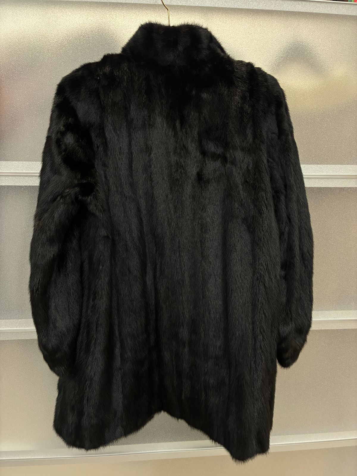N【ヴィンテージ】マルヴォワジー Malvoisie 毛皮 高級ミンク ファー