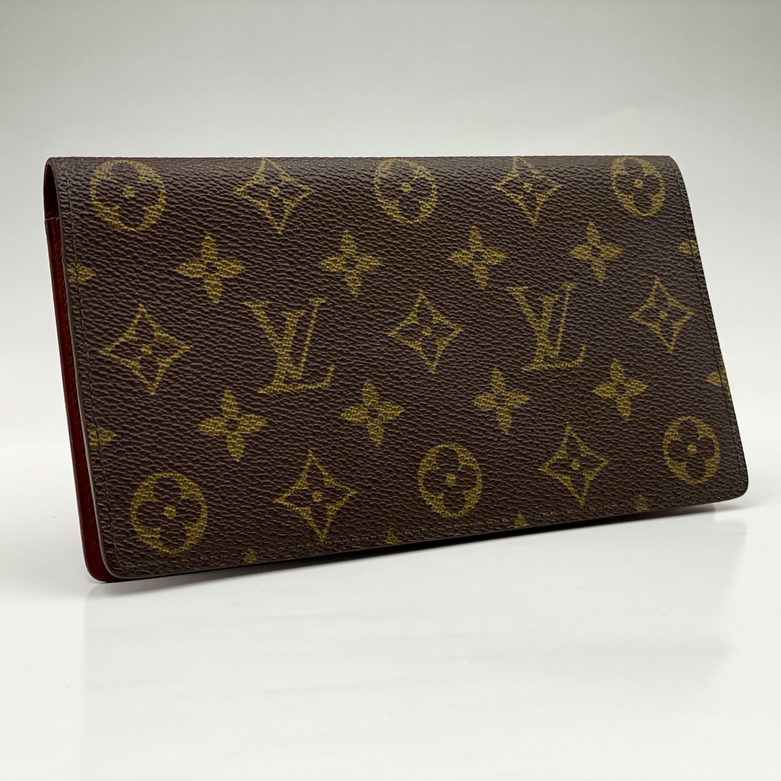 LOUIS VUITTON モノグラム ポルトシェキエ ダブル 長財布 札入れ LOUIS VUITTON モノグラム ポルトシェキエ ダブル 長財布 札入れ
