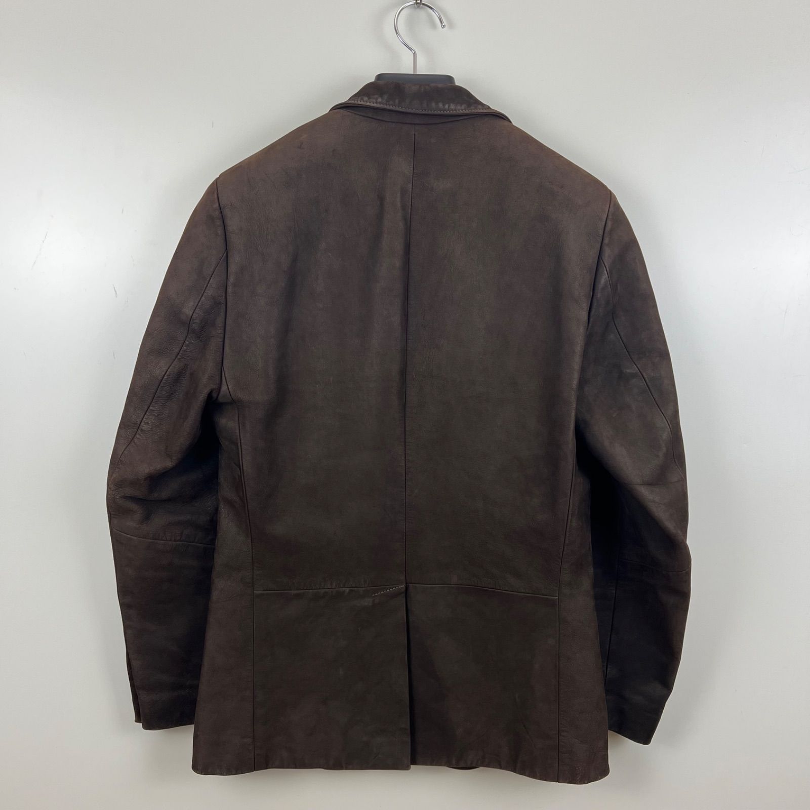 BANANA REPUBLIC 00s 2006 archive Leather 2B jacket S バナナリ