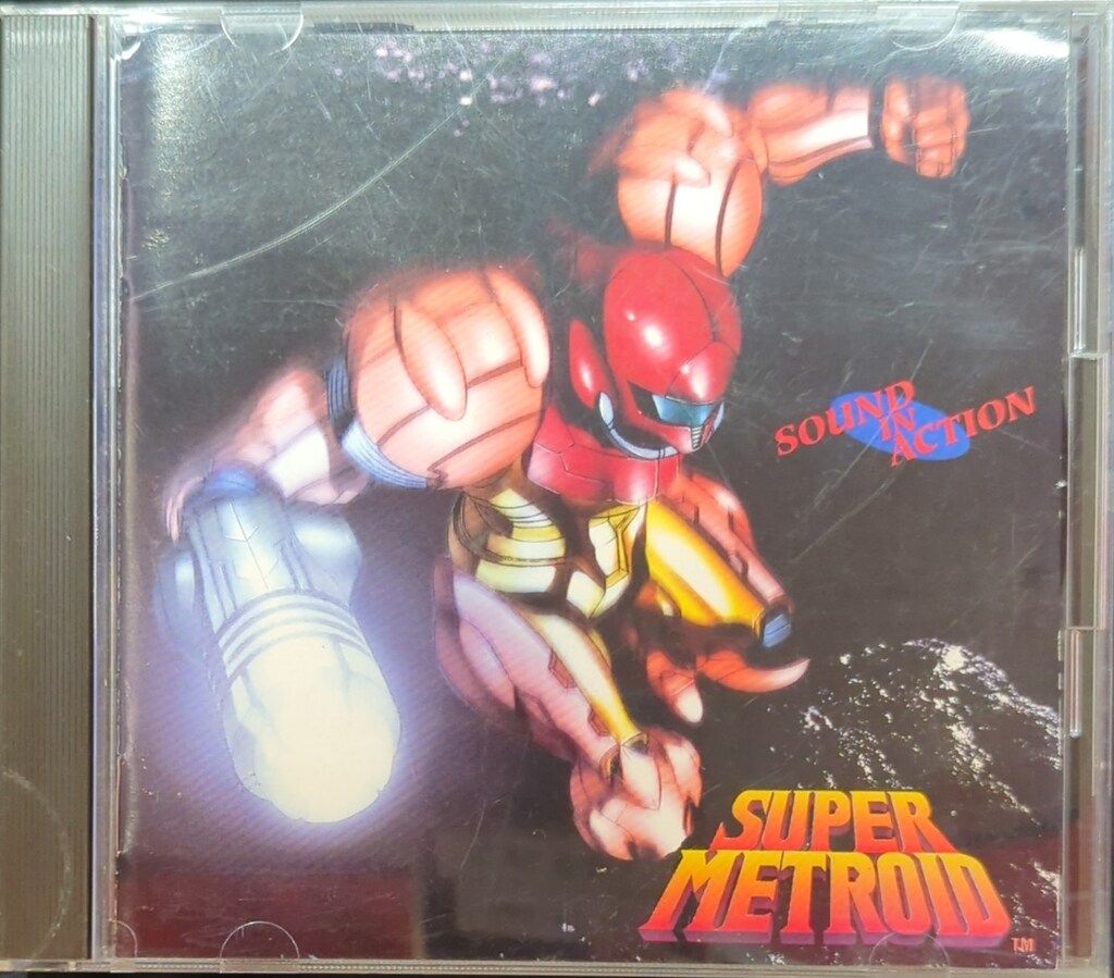 ゲームCD 初回 スーパーメトロイドサウンドINアクション