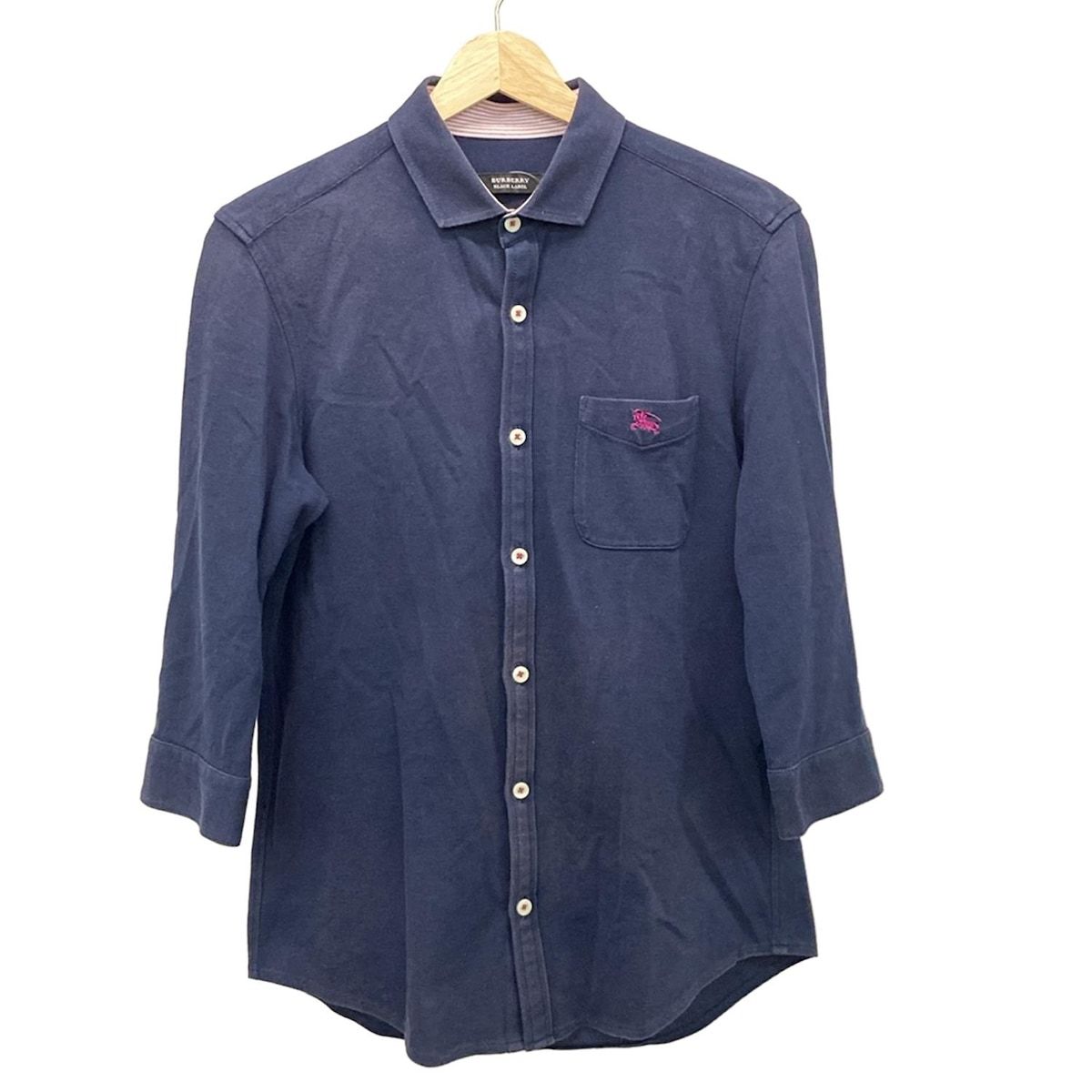 「新品」 BURBERRY BLACK LABEL メンズシャツ BURBERRY BLACK LABEL（バーバリーブラックレーベル） チェック柄長袖