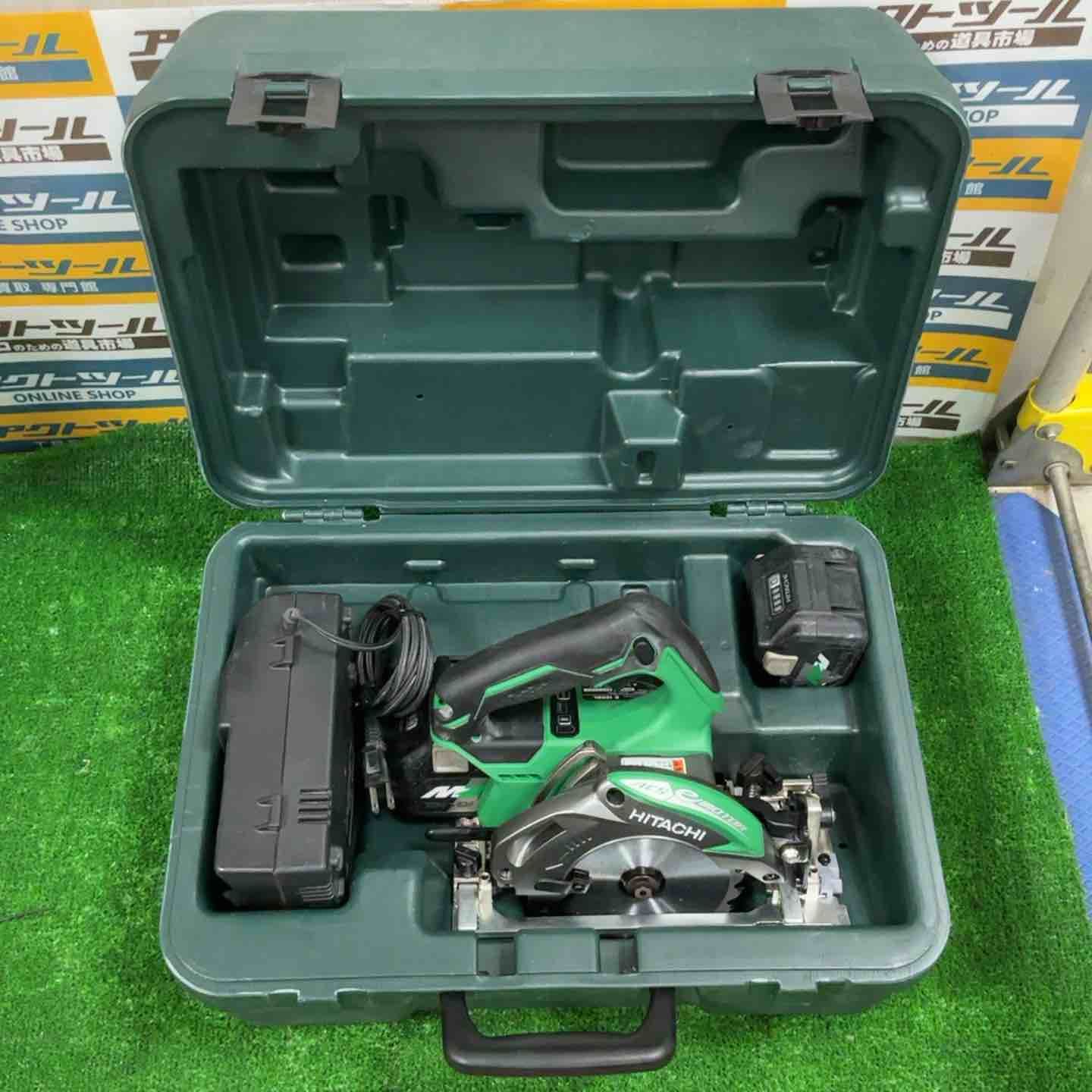 ハイコーキ HIKOKI 旧 日立工機 コードレス丸のこ C 18 DBL ケース 充電器 マルチボルトバッテリーBSL 36 A 付き