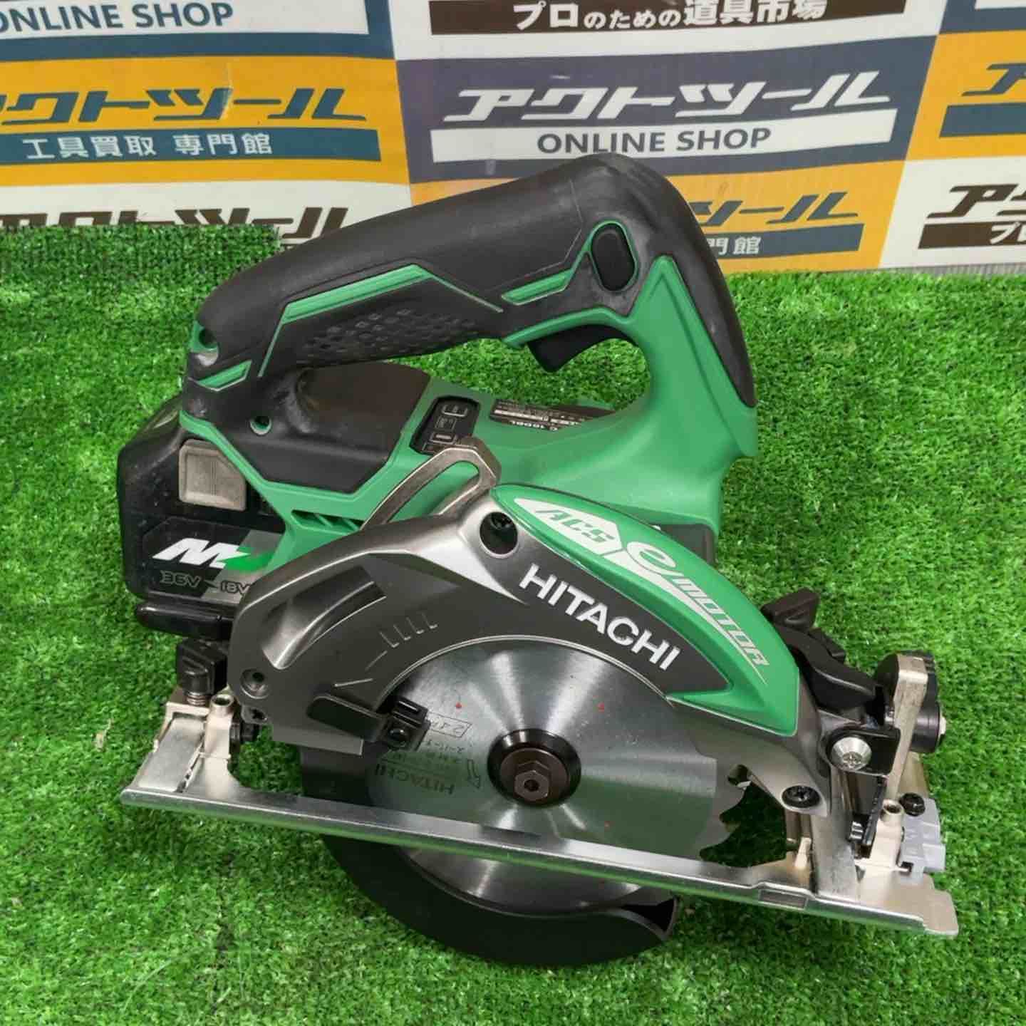 ハイコーキ HIKOKI 旧 日立工機 コードレス丸のこ C 18 DBL ケース 充電器 マルチボルトバッテリーBSL 36 A 付き