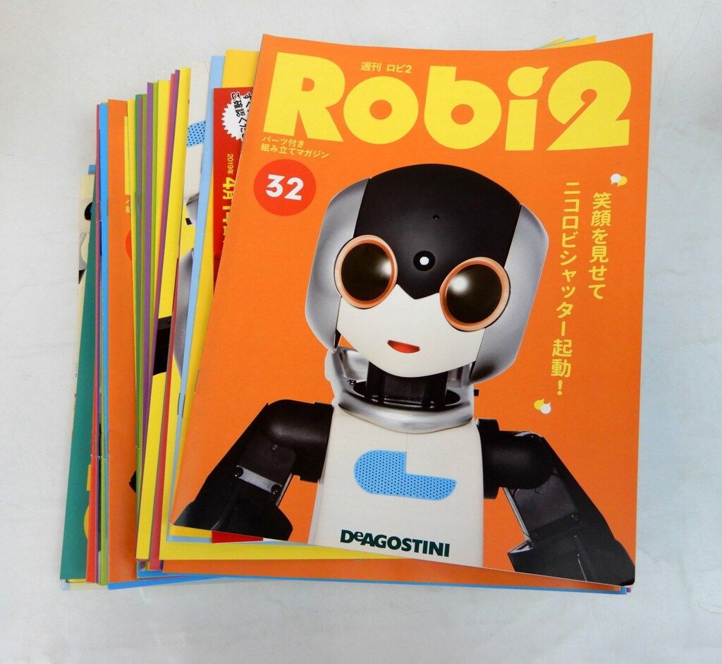 Robi 2　ロビ2　全80刊 セット　未使用　未開封　デアゴスティーニ Robi 2 ロビ2 全80刊 セット 未使用 未開封 デアゴスティーニ - メルカリ