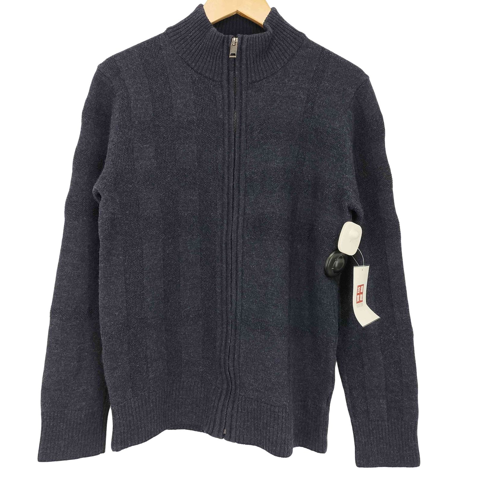 未使用級 バーバリーロンドン ニットジャケット カーディガン セーター BURBERRY - 未使用級 バーバリーロンドン ニットジャケット