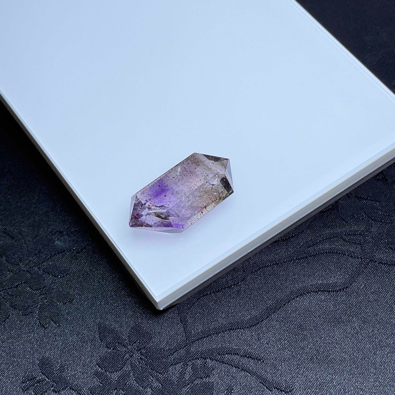 極上美品☆【スーパーセブン】☆パワーストーン 天然石 原石 37*17.6