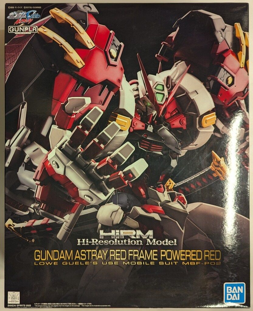 BANDAI SPIRITS ハイレゾリューションモデル 機動戦士ガンダムSEED ASTRAY ガンダムアストレイ レッドフレーム パワードレッド