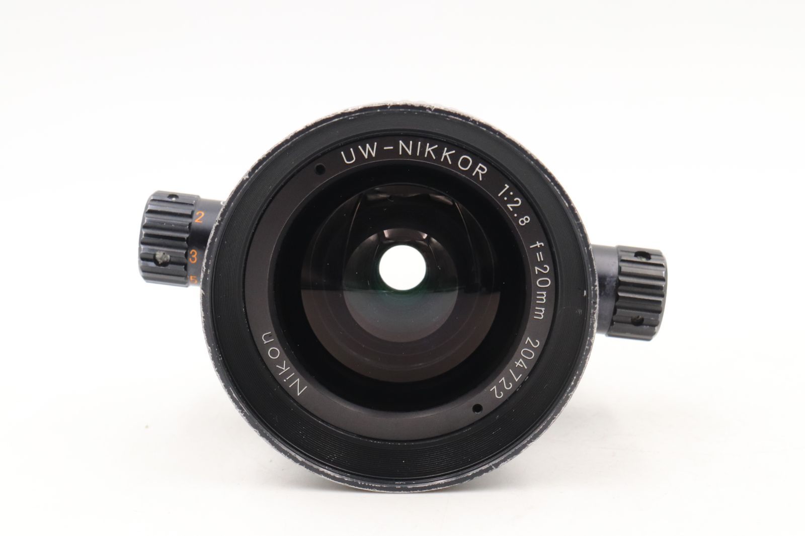 光学美品☆Nikon ニコン UW-NIKKOR 20mm F2.8 ニコノス用 ファインダー