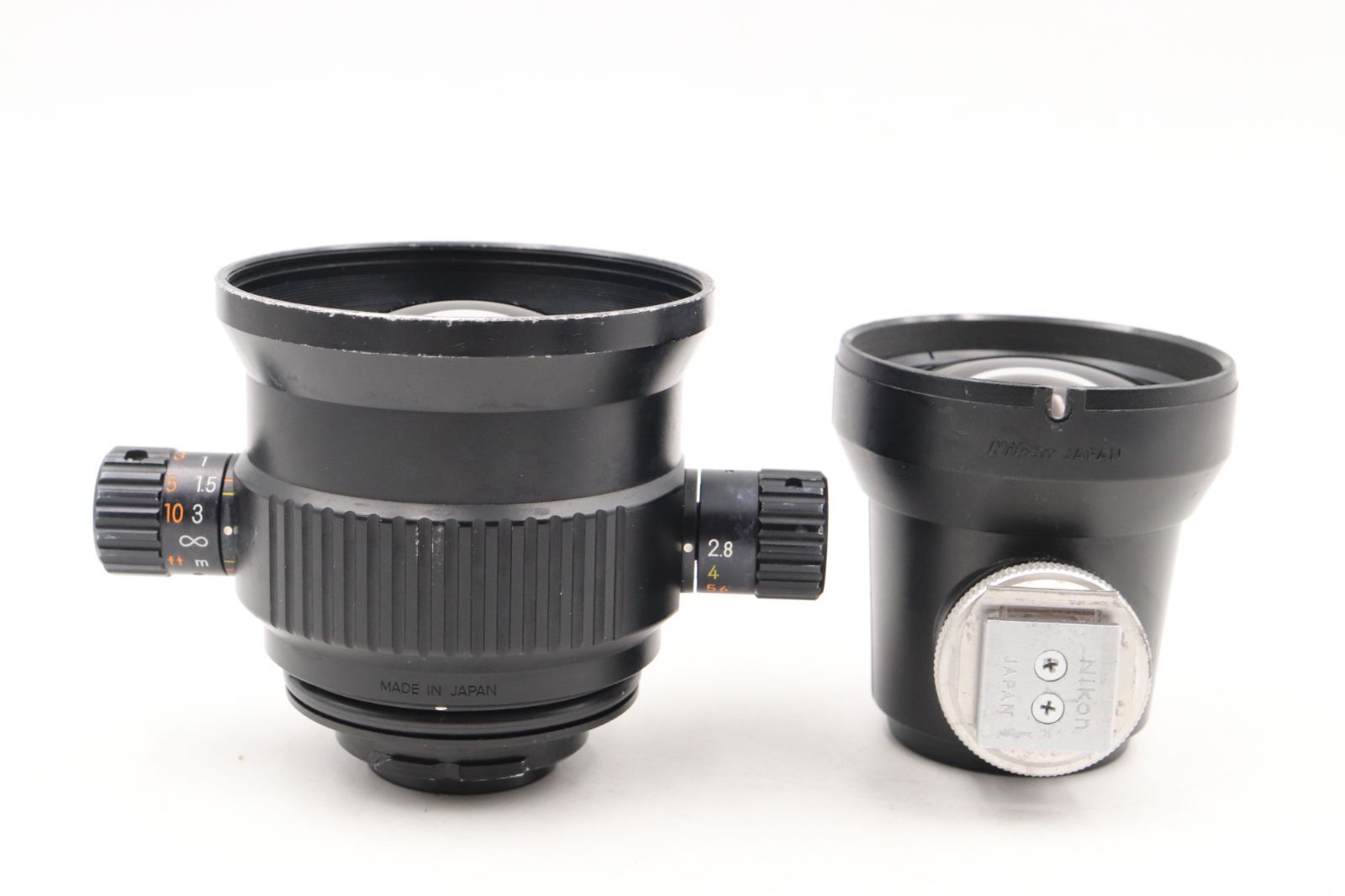 光学美品☆Nikon ニコン UW-NIKKOR 20mm F2.8 ニコノス用 ファインダー