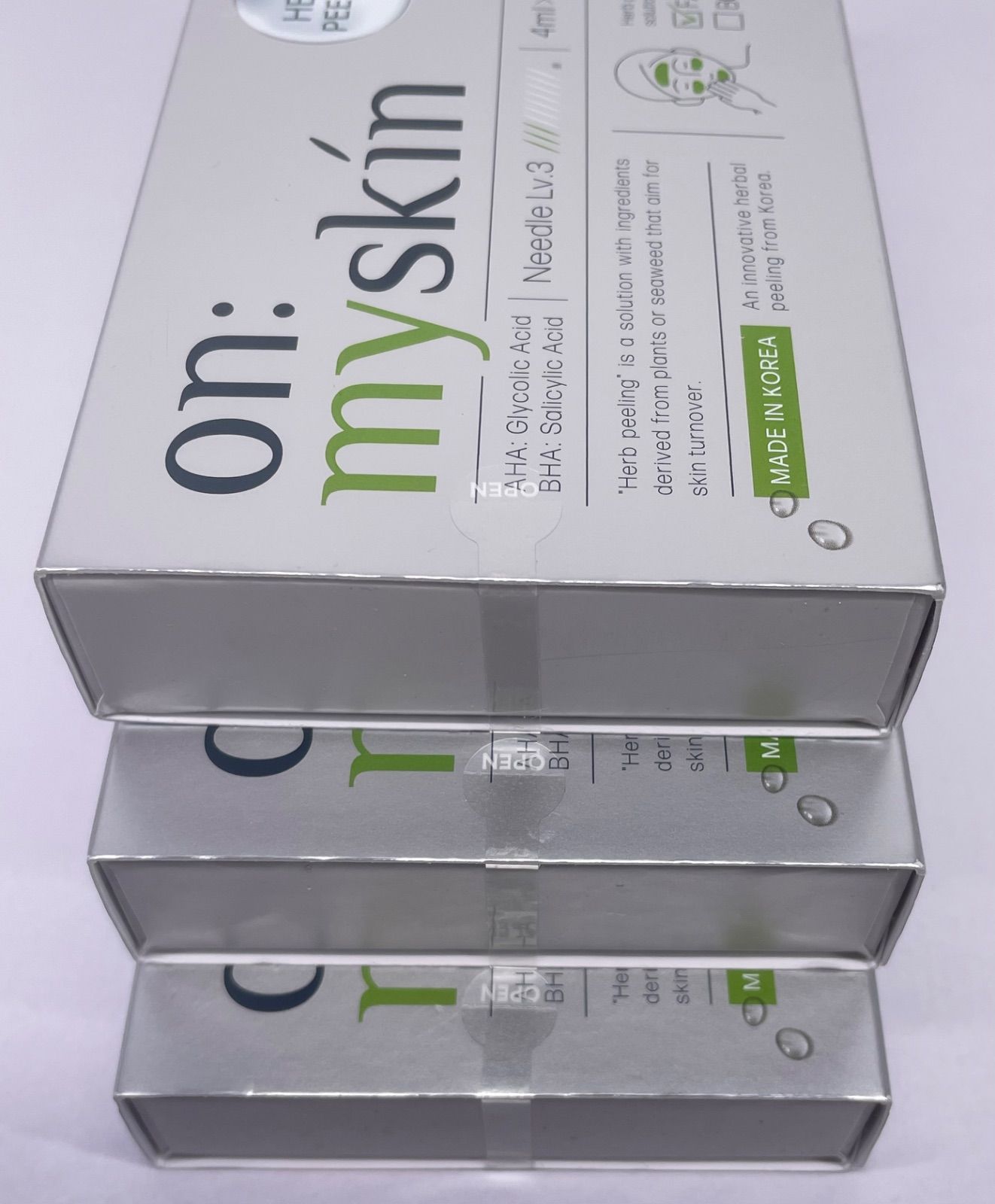 オンマイスキン ハーブピーリングソリューション フェイス用 パック