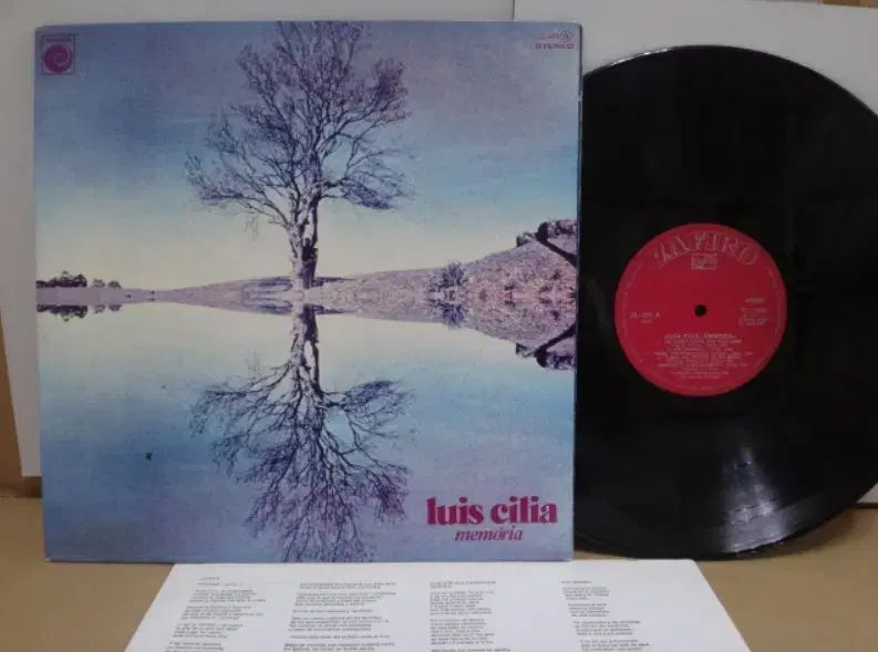 Spain LP Luis Cilia ー Memoria 1977 年 早い