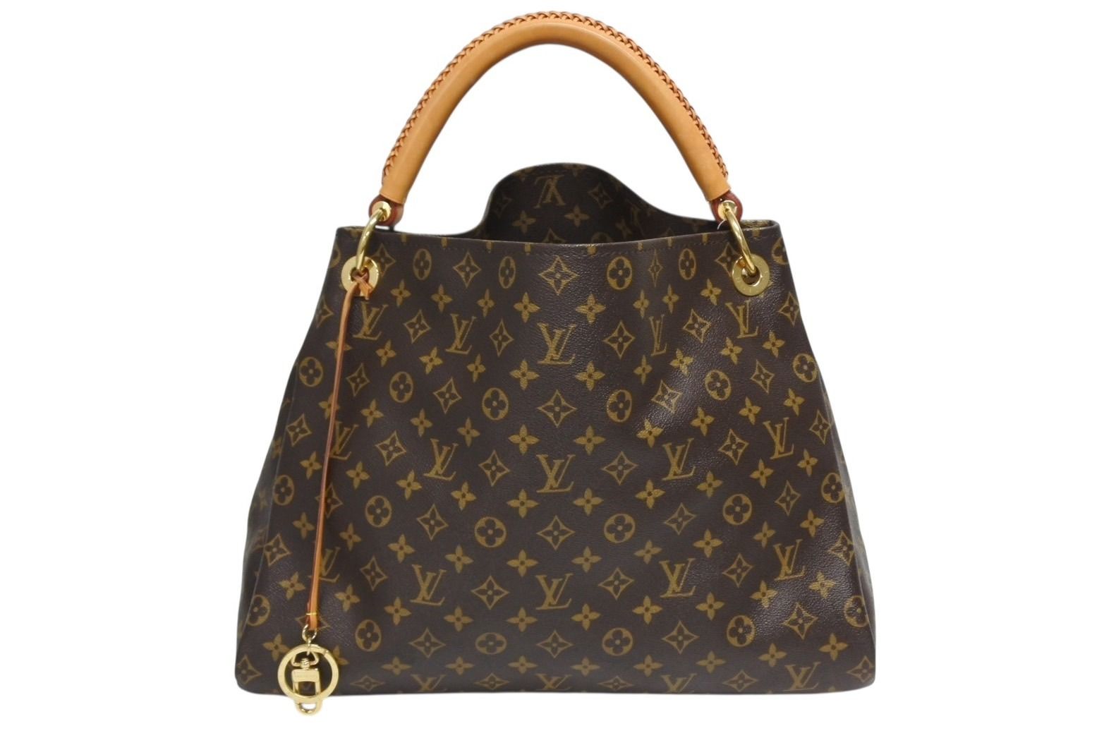 LOUIS VUITTON ルイヴィトン アーツィーMM トートバッグ M 40249 モノグラム PVC レザー ゴールド金具 4 b 008559