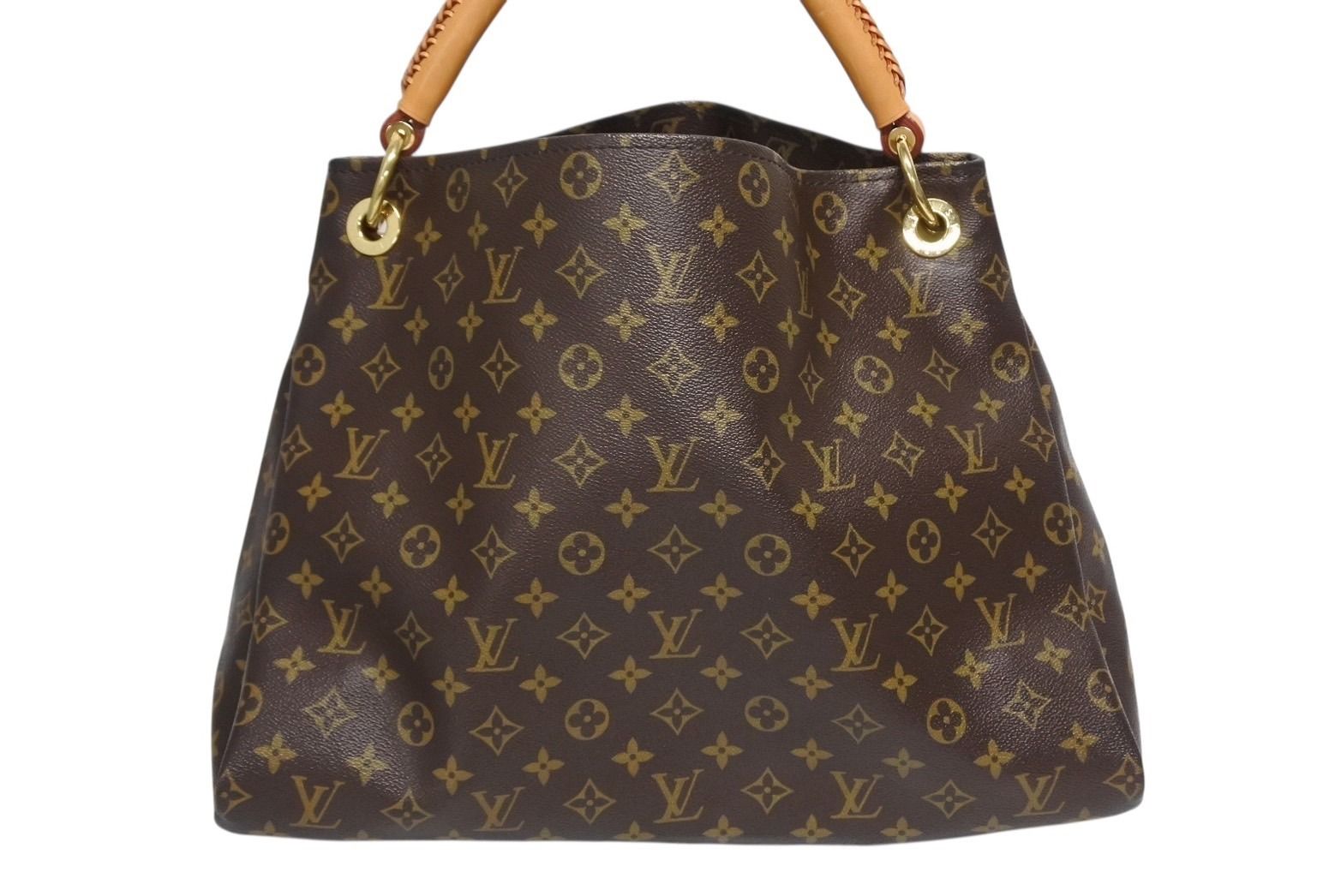 LOUIS VUITTON ルイヴィトン アーツィーMM トートバッグ M 40249 モノグラム PVC レザー ゴールド金具 4 b 008559