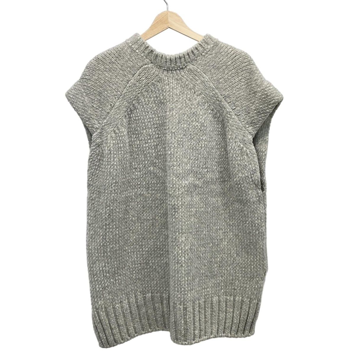 ATON エイトン ベスト サイズ02 M レディース - ライトグレー