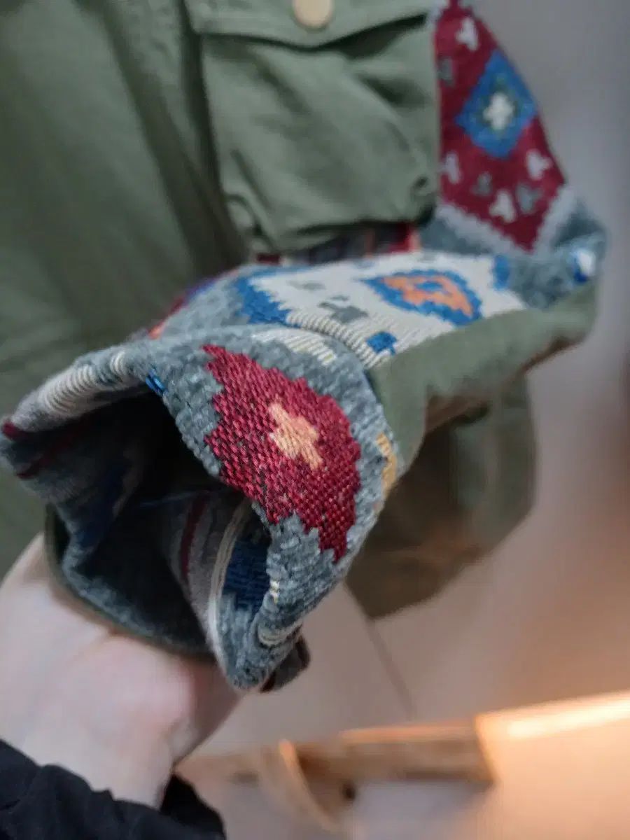 エスニック マウンテンパーカー