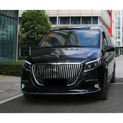 便 メルセデス ベンツ パナメリカーナ AMG ルック グリル W 447 V 220 d Vクラス ロング エクストラ エクスクルーシブ メッキフィン b 13233