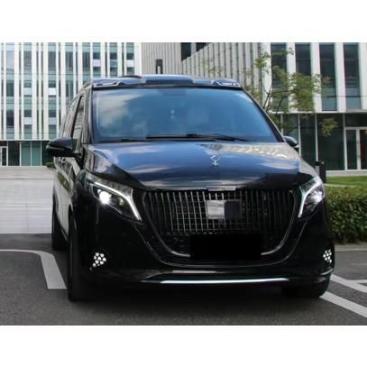 便 ベンツ パナメリカーナ AMG ルック グリル W 447 V 220 d Vクラス ロング エクストラ エクスクルーシブ ブラックフィン b 13234