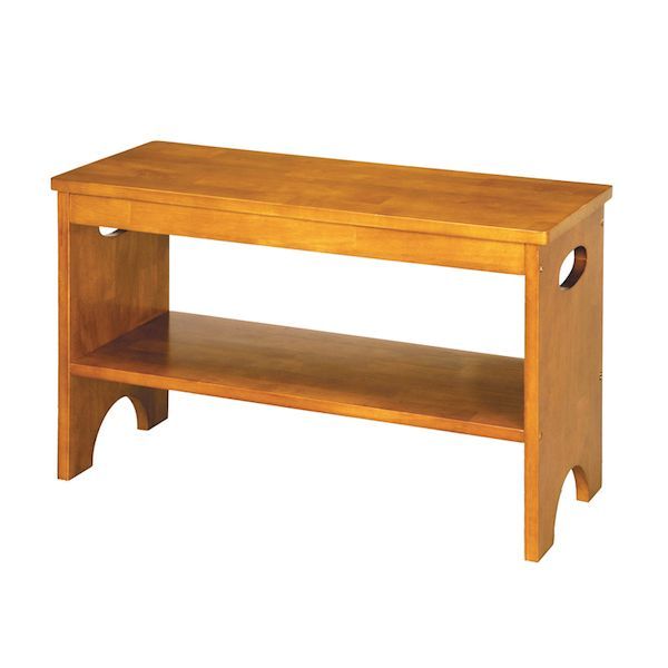 7営業日以内発送 永井興産 NK-7407 天然木玄関ベンチ60 販売不可