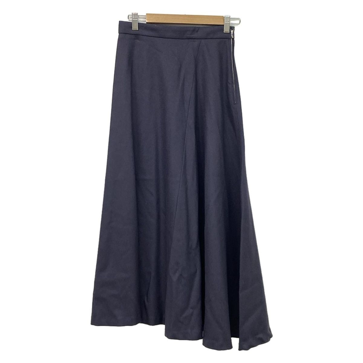 ATON エイトン ロングスカート サイズ02 M レディース - ダークネイビー マキシ丈