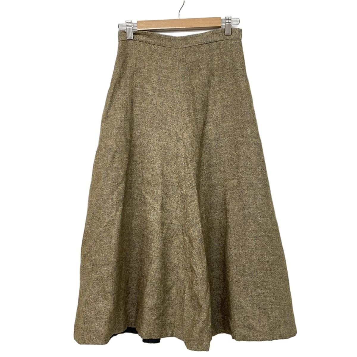 MADISON BLUE マディソンブルー ロングスカート サイズ01 S レディース ダークブラウン ベージュ マキシ丈