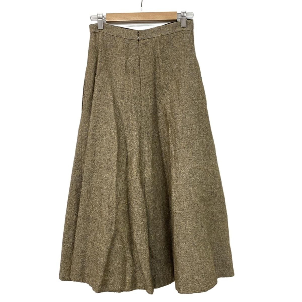 MADISON BLUE マディソンブルー ロングスカート サイズ01 S レディース - ダークブラウン×ベージュ マキシ丈