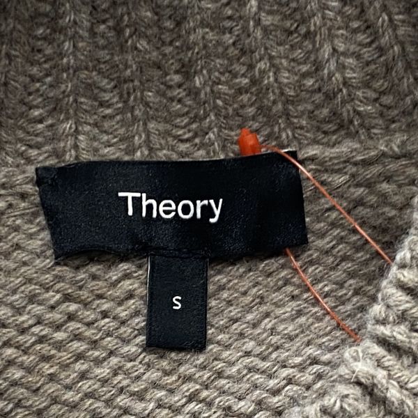 ◇ セオリー Theory ハイネックニットプルオーバー 長袖 カラー
