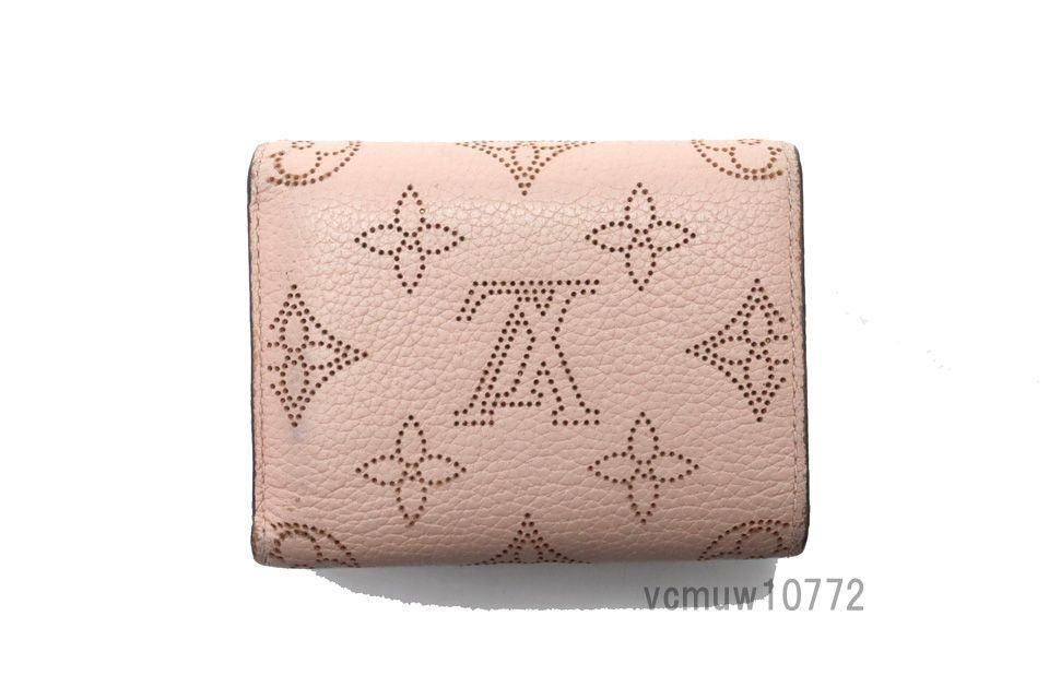 LOUIS VUITTON マヒナ ポルトフォイユイリスXS レザー 3つ折り財布 ルイヴィトン 1120 uvB 2047-O