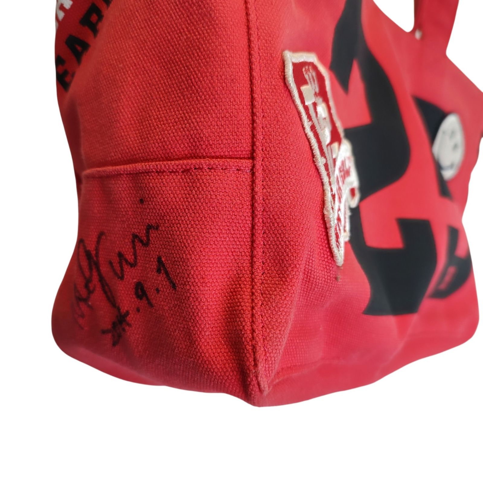 PEARLY GATES パーリーゲイツ　メゾンロゴ　カートバッグ　ゴルフ　黒赤 PEARLY GATES パーリーゲイツ メゾンロゴ カートバッグ ゴルフ 黒赤