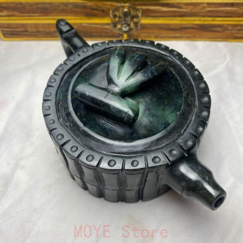 竹節壺 薬王石竹節杯 蔵玉杯 一壺四杯 煎茶道具 gy 1216