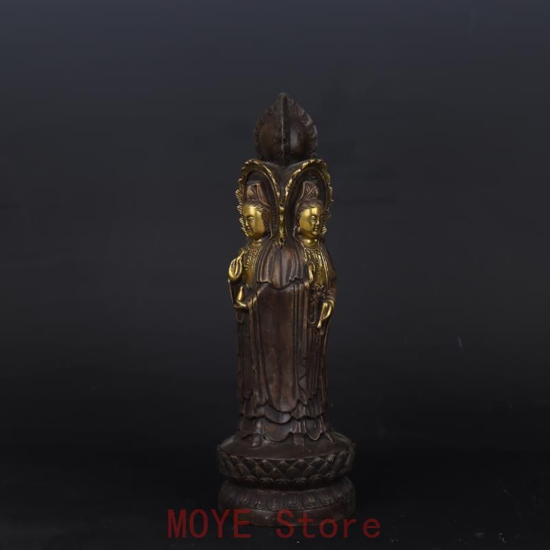 仏教美術 観音 仏像 置物gy 1216