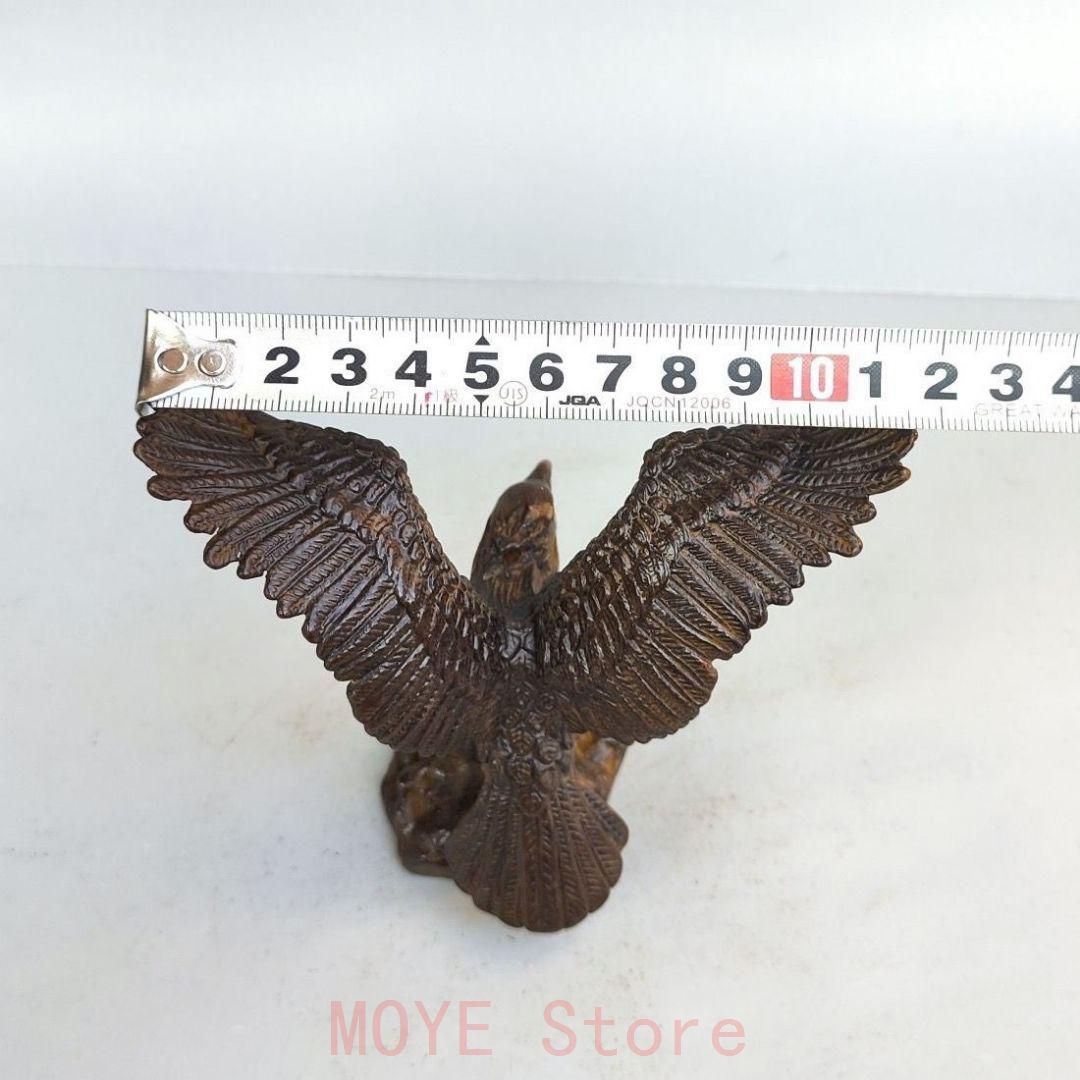 銅器 鷹 文房具 茶道具 装飾品 工芸品 美術品 置物gy1216 - メルカリ