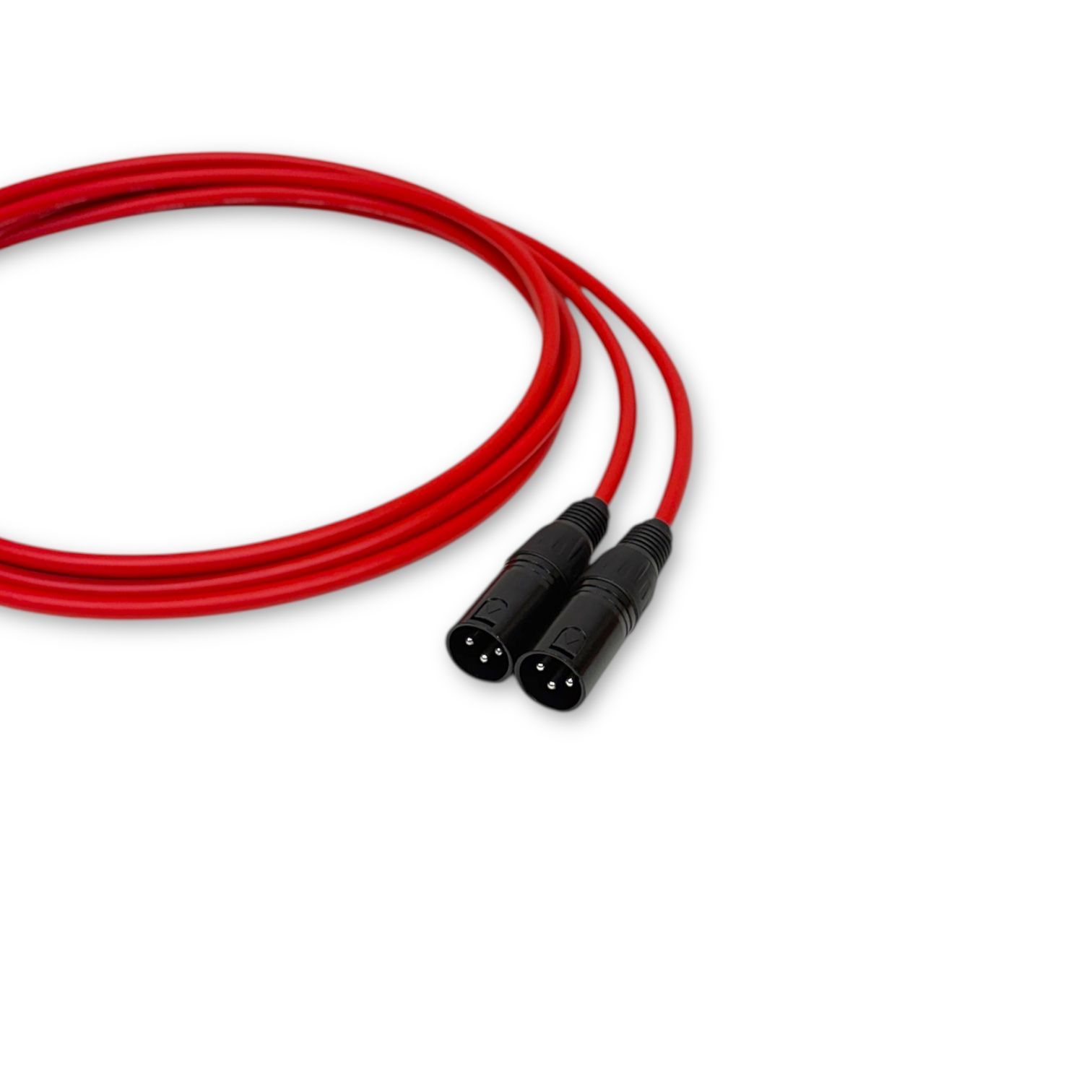 CANARE L-4E6S RED TRS XLR ケーブル 2m 2本セット - メルカリ
