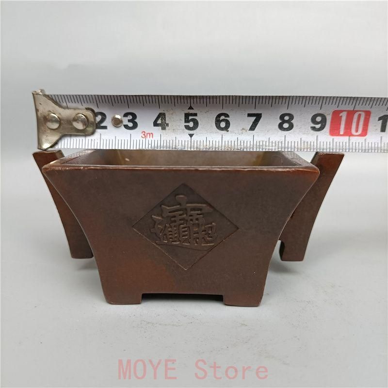 四方炉 日進斗金宣徳炉 装飾品 工芸品 置物gy1216 - メルカリ